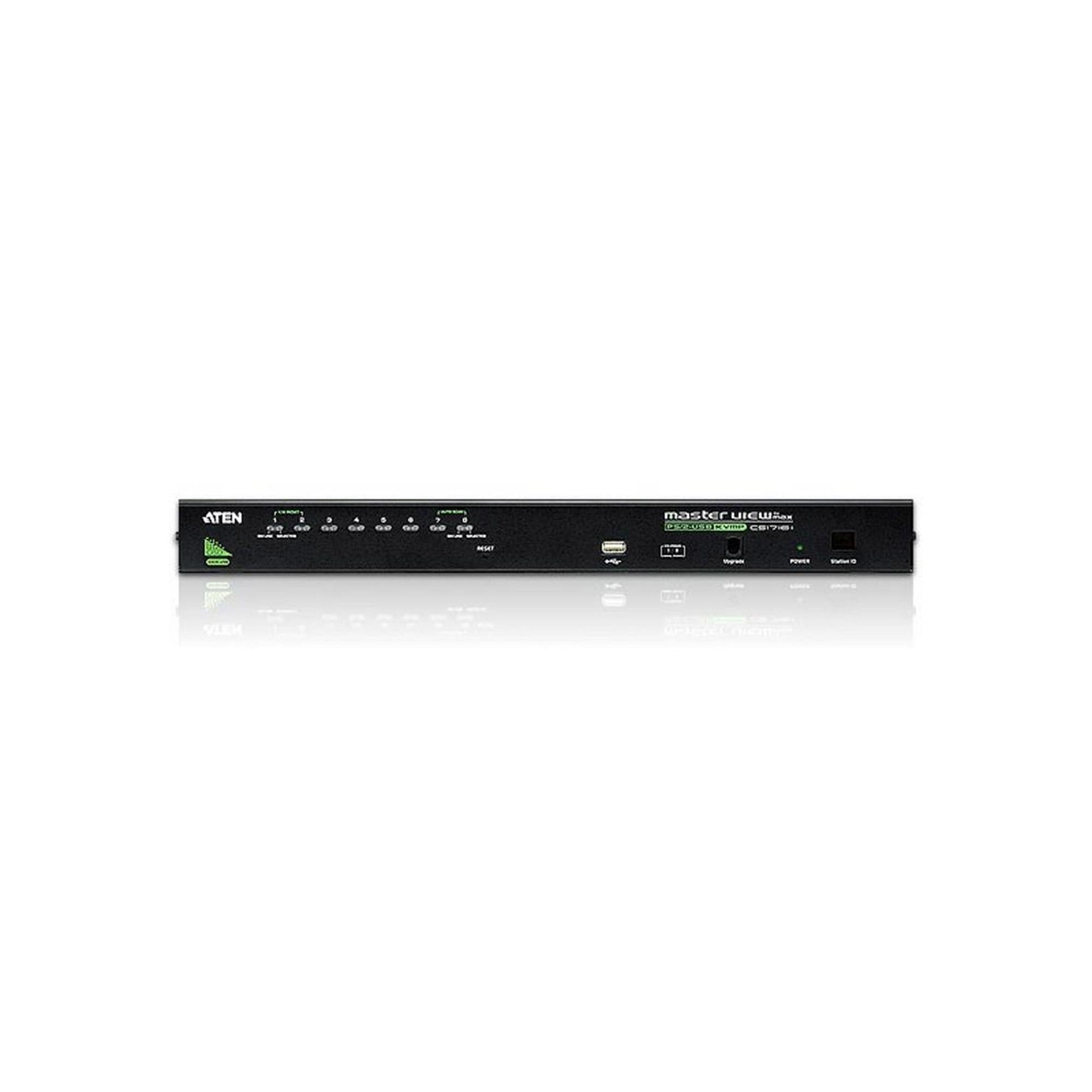 ATEN 8 Port USB & PS2 KVMP Switch, 2048 x 1536, Daisy chain,Combo console, Video Dynasync