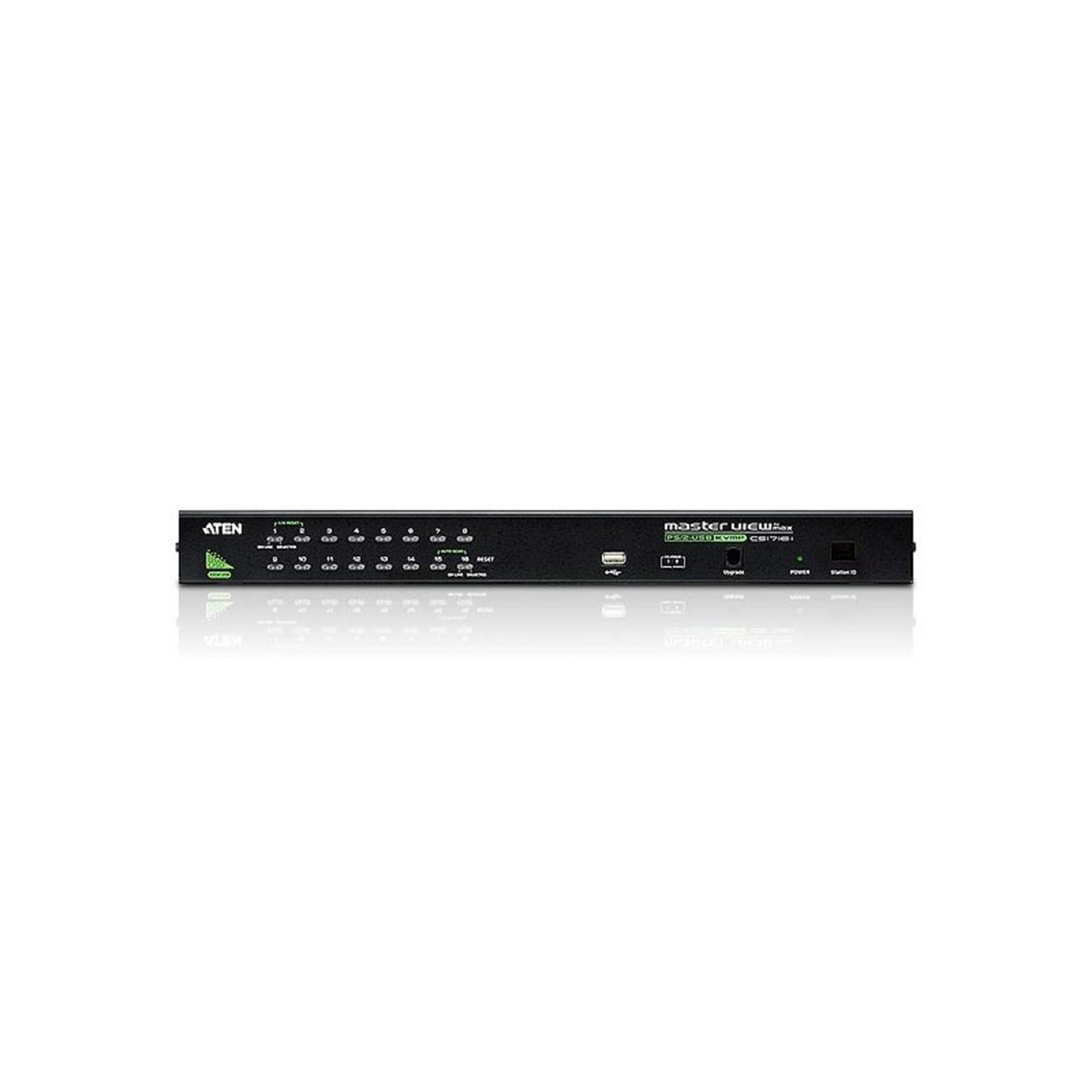 ATEN 16 Port USB & PS2 KVMP Switch 2048 x 1536 Daisy chainCombo console Video Dynasync