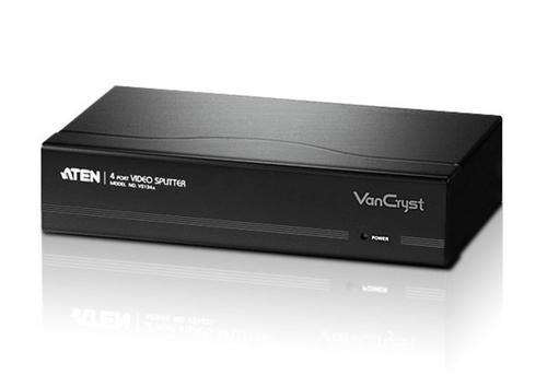 ATEN 4 Ports Desktop Video Splitter, Bandwidth: 450MHZ