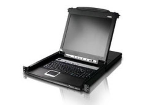 ATEN CL5708N switch per keyboard-video-mouse (kvm) Montaggio rack Nero
