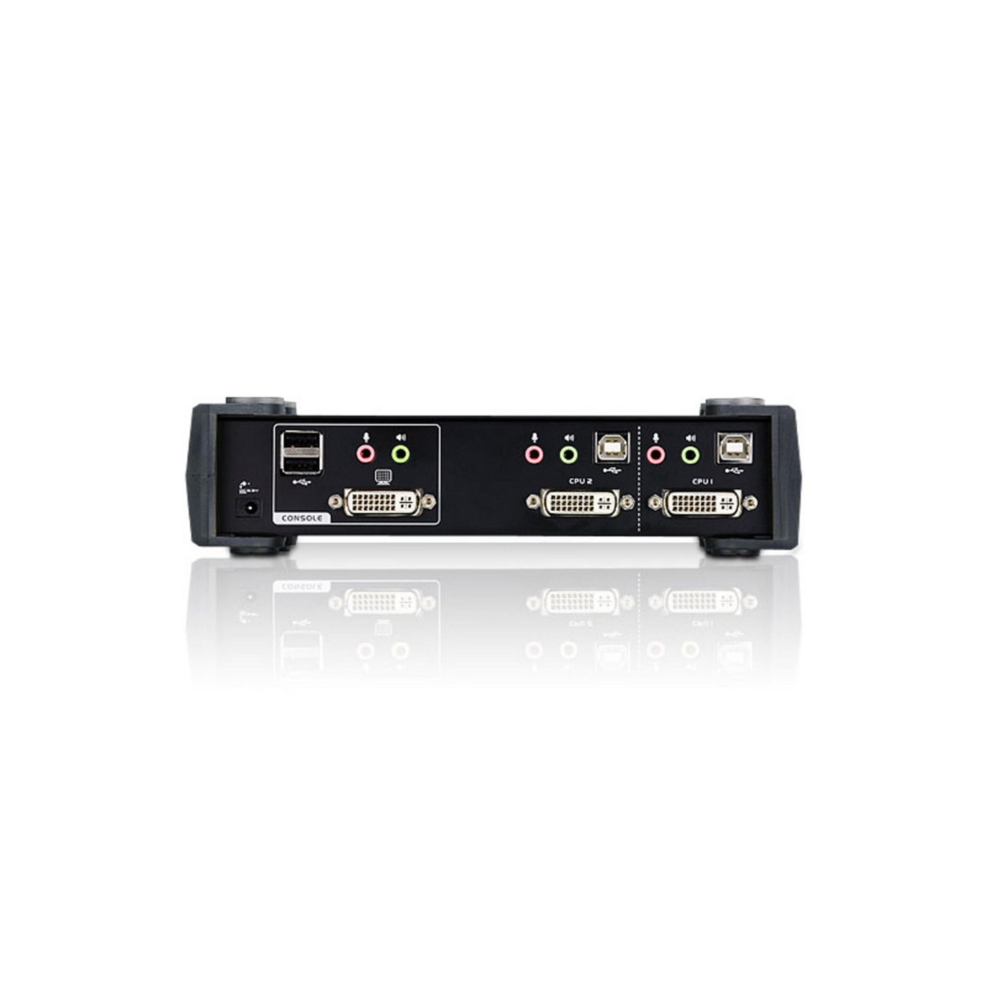 Ã¢â‚¬Â¢ Typ: Kabel-Switch Ã¢â‚¬Â¢ Ports: 2 Ã¢â‚¬Â¢ Monitor: DVI-D Ã¢â‚¬Â¢ Tastatur/Maus: USB Ã