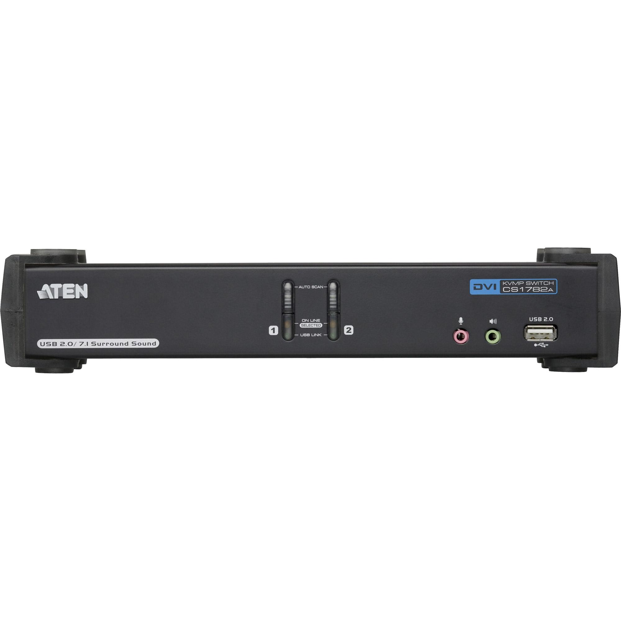 Typ Kabel-Switch Ports 2 Monitor DVI-I (Dual-Link) Tastatur/Maus USB Audio Lautsprecher Mikrofon LAN N/A Auflsung 2560x16