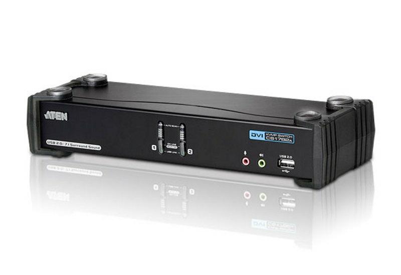 Typ Kabel-Switch Ports 2 Monitor DVI-I (Dual-Link) Tastatur/Maus USB Audio Lautsprecher Mikrofon LAN N/A Auflsung 2560x16