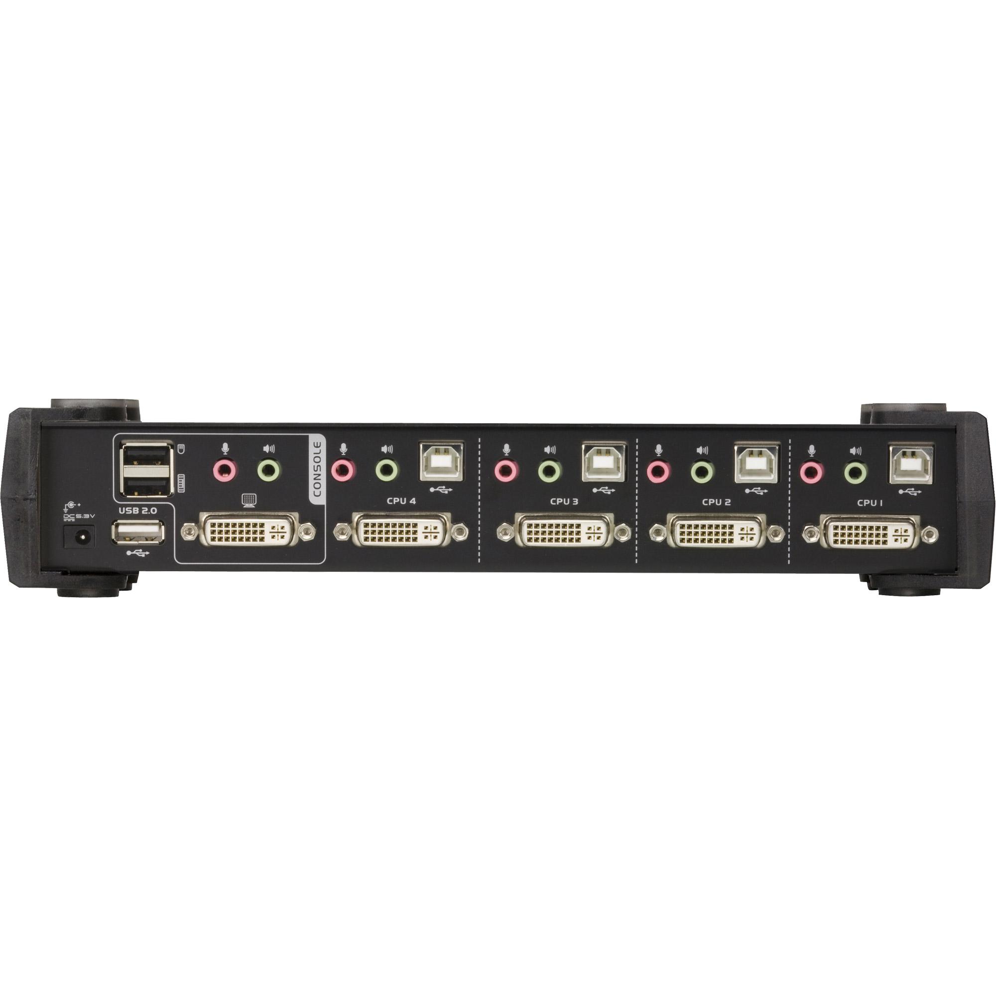 ATEN CS1784A switch per keyboard-video-mouse (kvm) Nero [CS1784A]