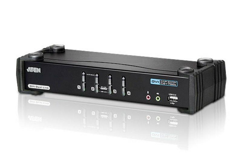 ATEN CS1784A switch per keyboard-video-mouse (kvm) Nero [CS1784A]