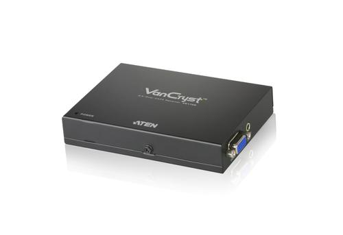 ATEN RJ45 Video Extender + mono Audio for the VS1204/08, Only Remote Unit Up To 300 M