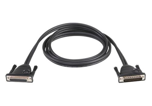 ATEN 2L2703 cavo seriale Nero 3 m DB-25