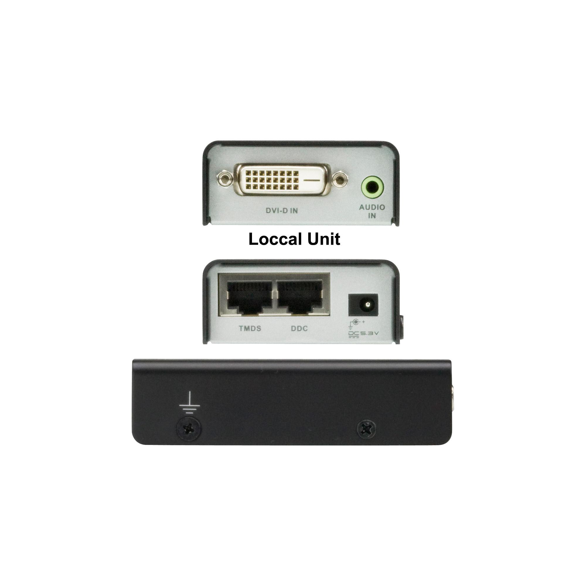 ATEN Extender DVI/Audio (1920 x 1200 a 40 m)