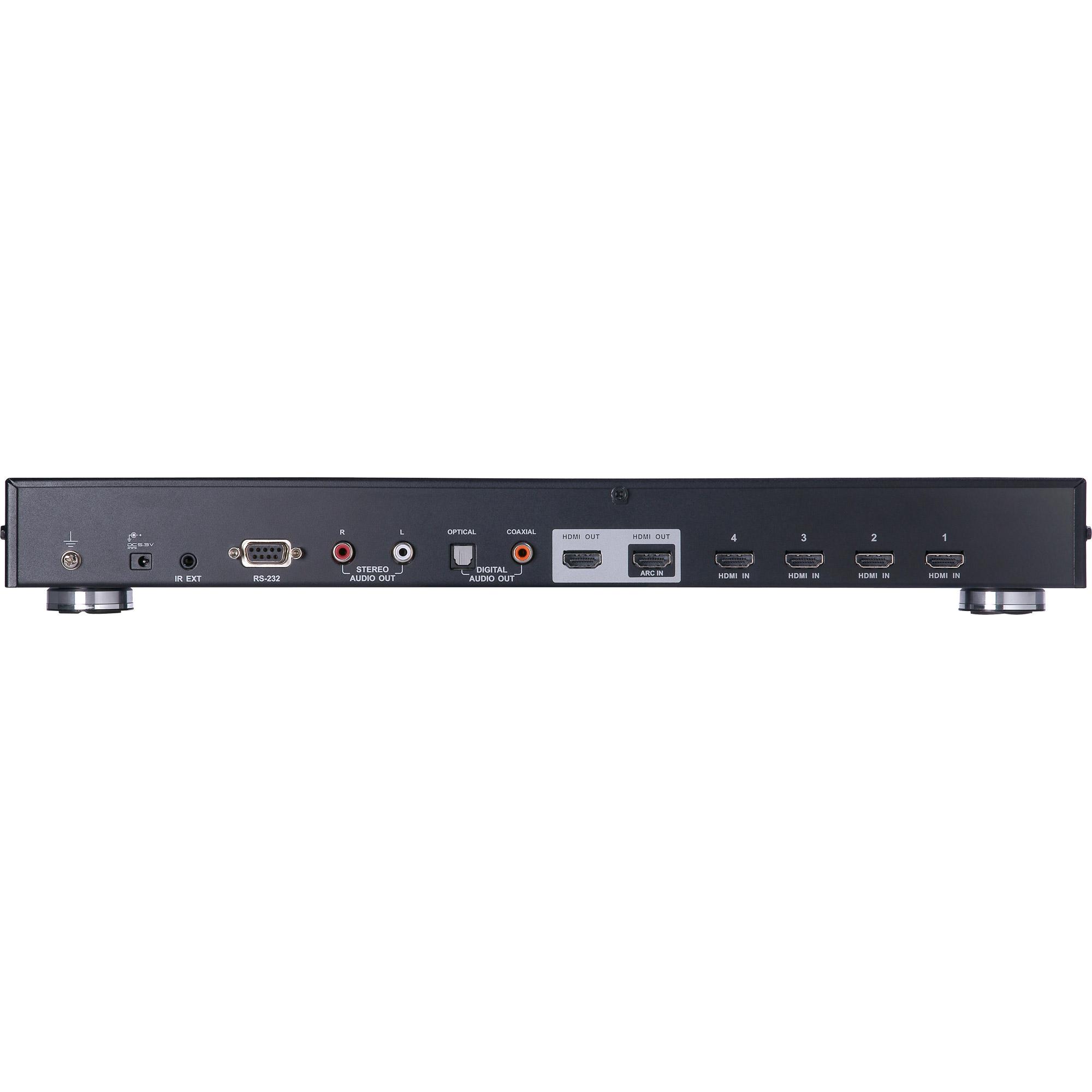 ATEN 4Port Dual View HDMI Switch OSD, 3D , 1080P, Audio Return Channel , RS232