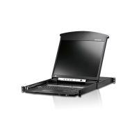 ATEN KL1508AIN - Console KVM con KVM -Switch - 8 Collegamenti - PS/2, USB - 48,3 cm (19 ") - Rack - Build -in - 1280 x 1024 - V