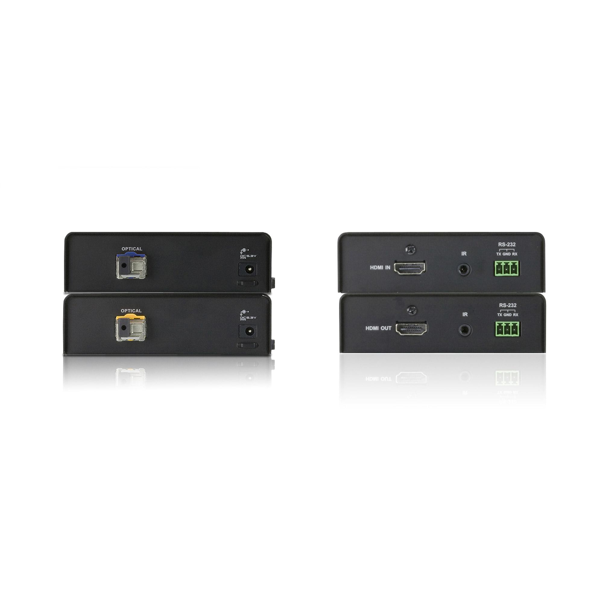 Aten extender HDMI Audio/video + IR + RS232 Over one Fiber (600m)