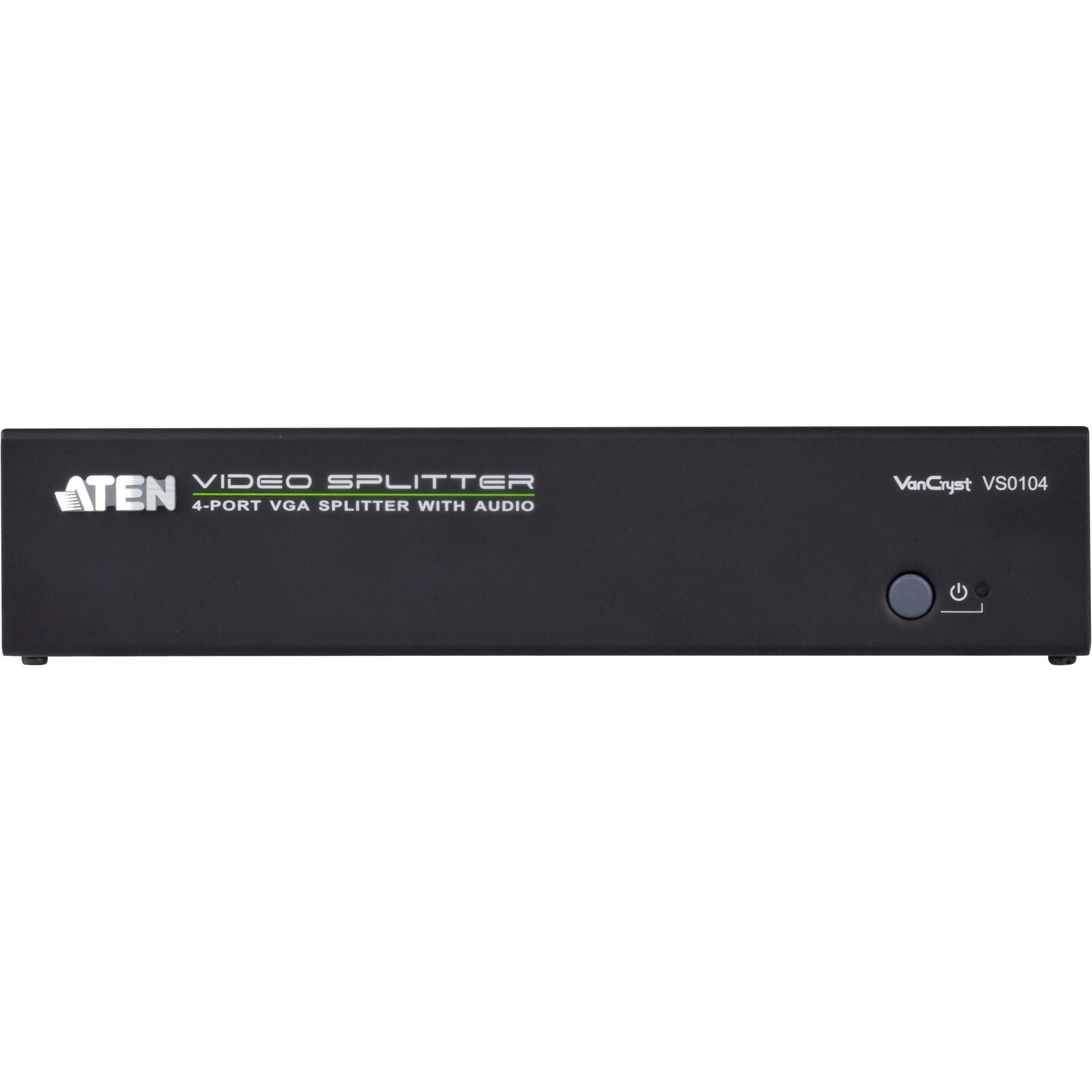 Aten 4-port VGA Splitter with Audio & RS-232