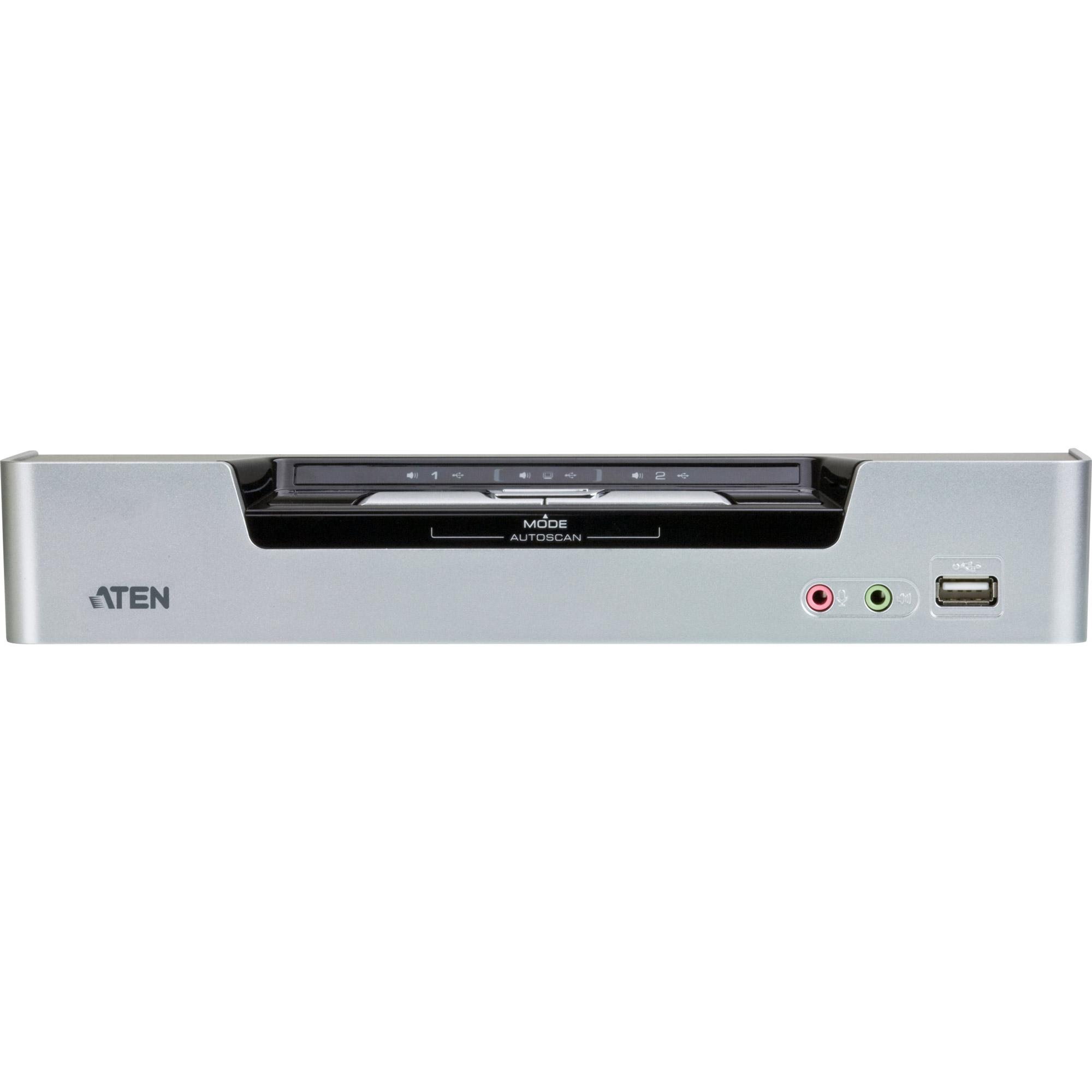 ATEN 2 port USB KVMP Dual DVI / 2.1 Audio , Supports 3D- PROMO FINO AD ESAURIMENTO SCORTE