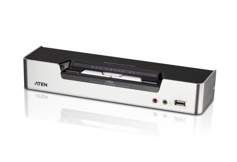 ATEN 2 port USB KVMP Dual DVI / 2.1 Audio , Supports 3D- PROMO FINO AD ESAURIMENTO SCORTE