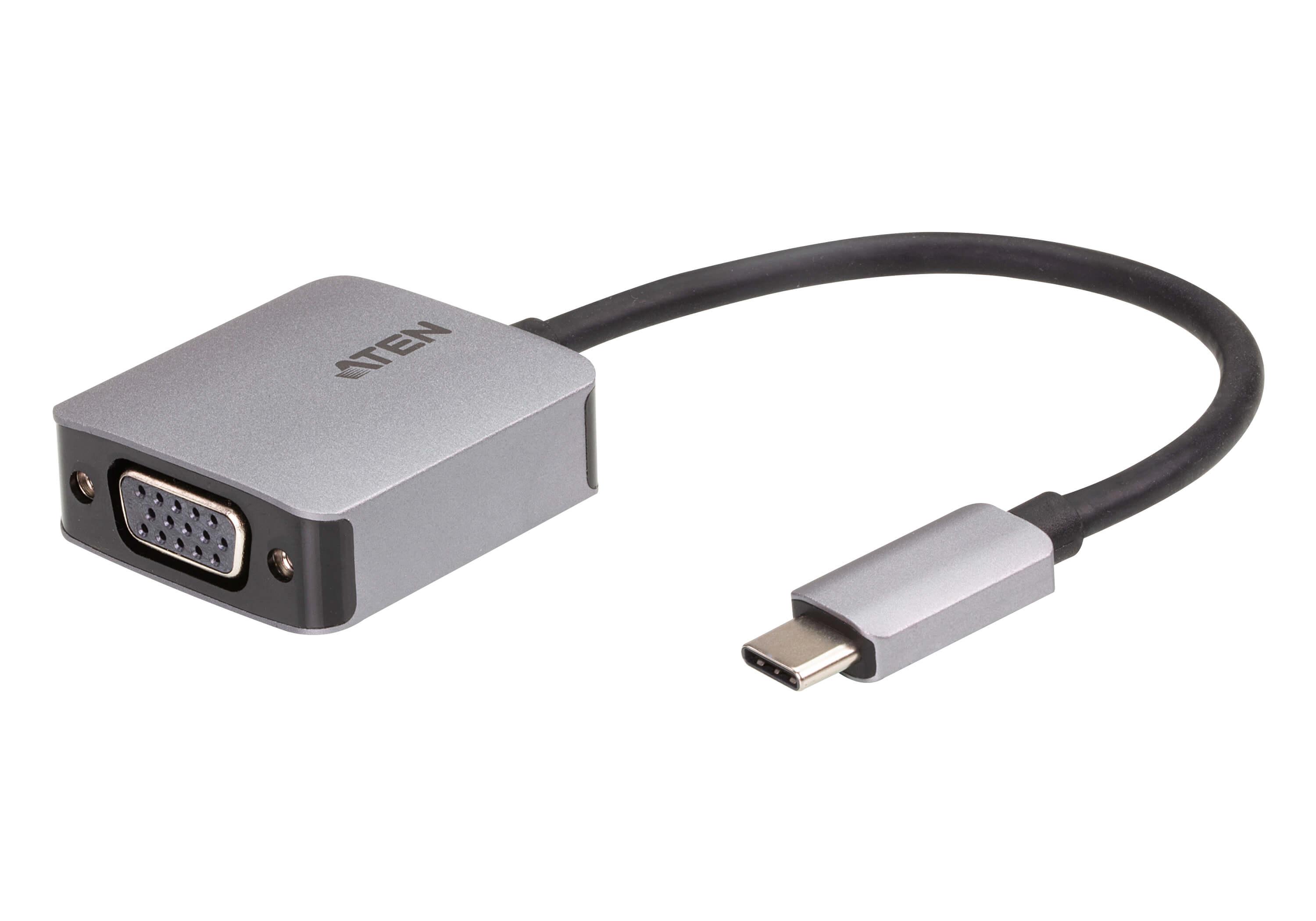ATEN Adattatore da USB-C a VGA (USB-C to VGA Adapter)