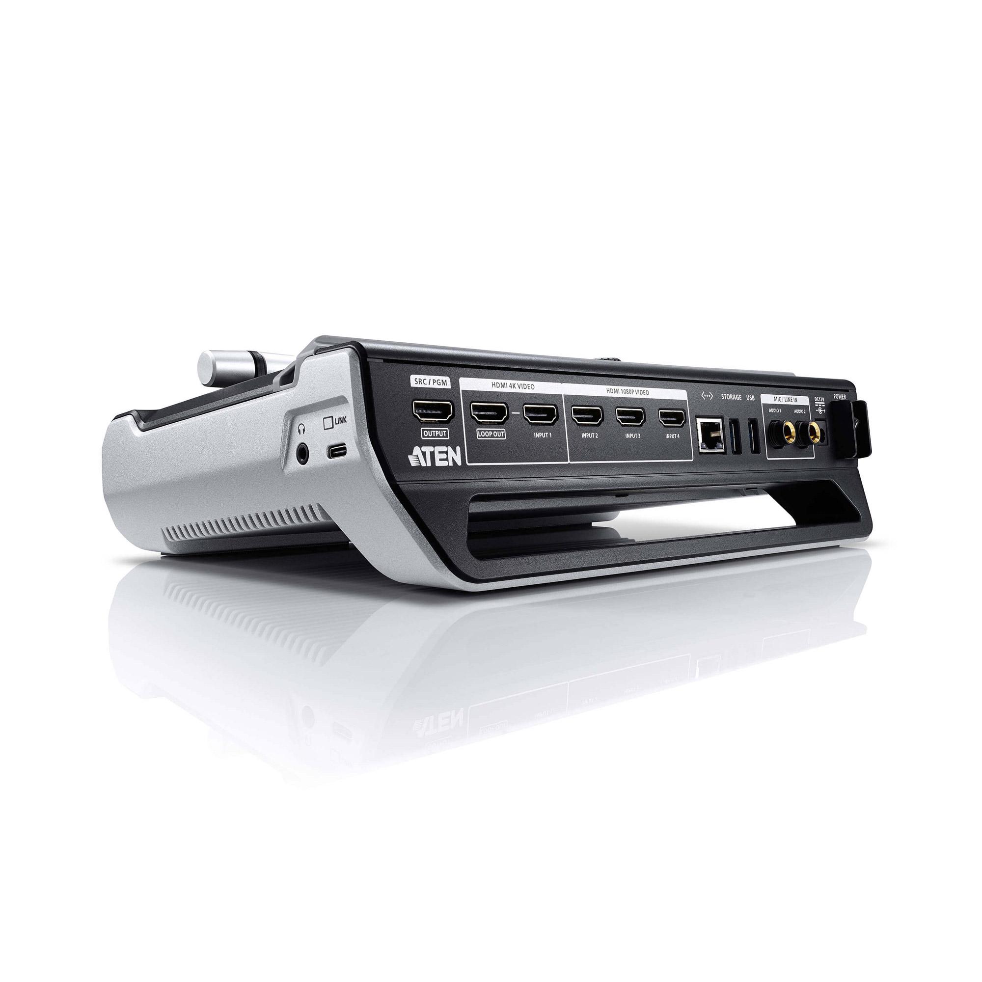 Aten StreamLIVE Pro Multi-Channel (4 HDMI in) AV Mixer con Streaming