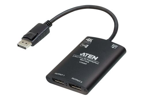 ATEN Hub True 4K DisplayPort MST a 2 porte