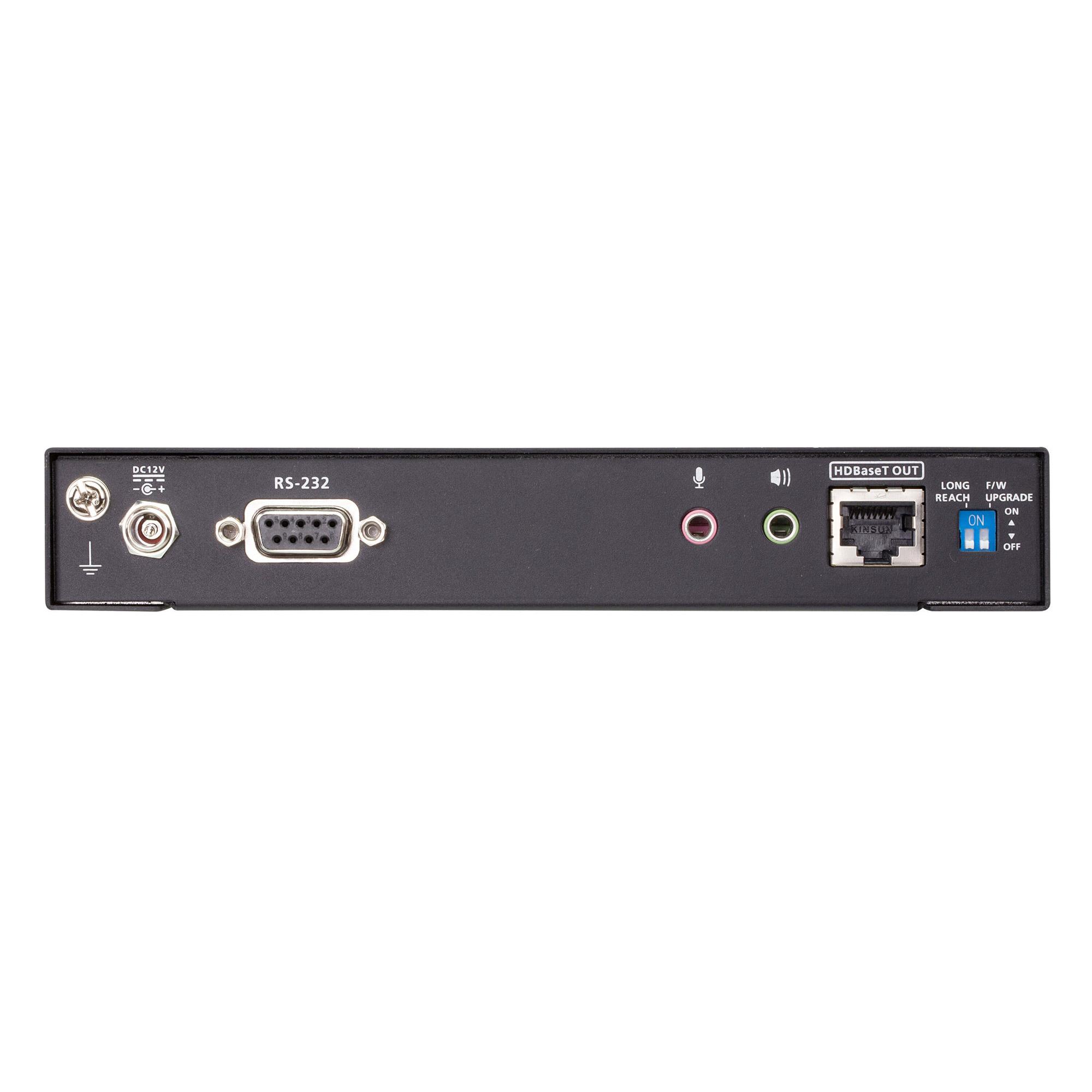 ATEN Estensore KVM USB DisplayPort Dual View HDBaseT 2.0 (4K a 100 m per visualizzazione singola)