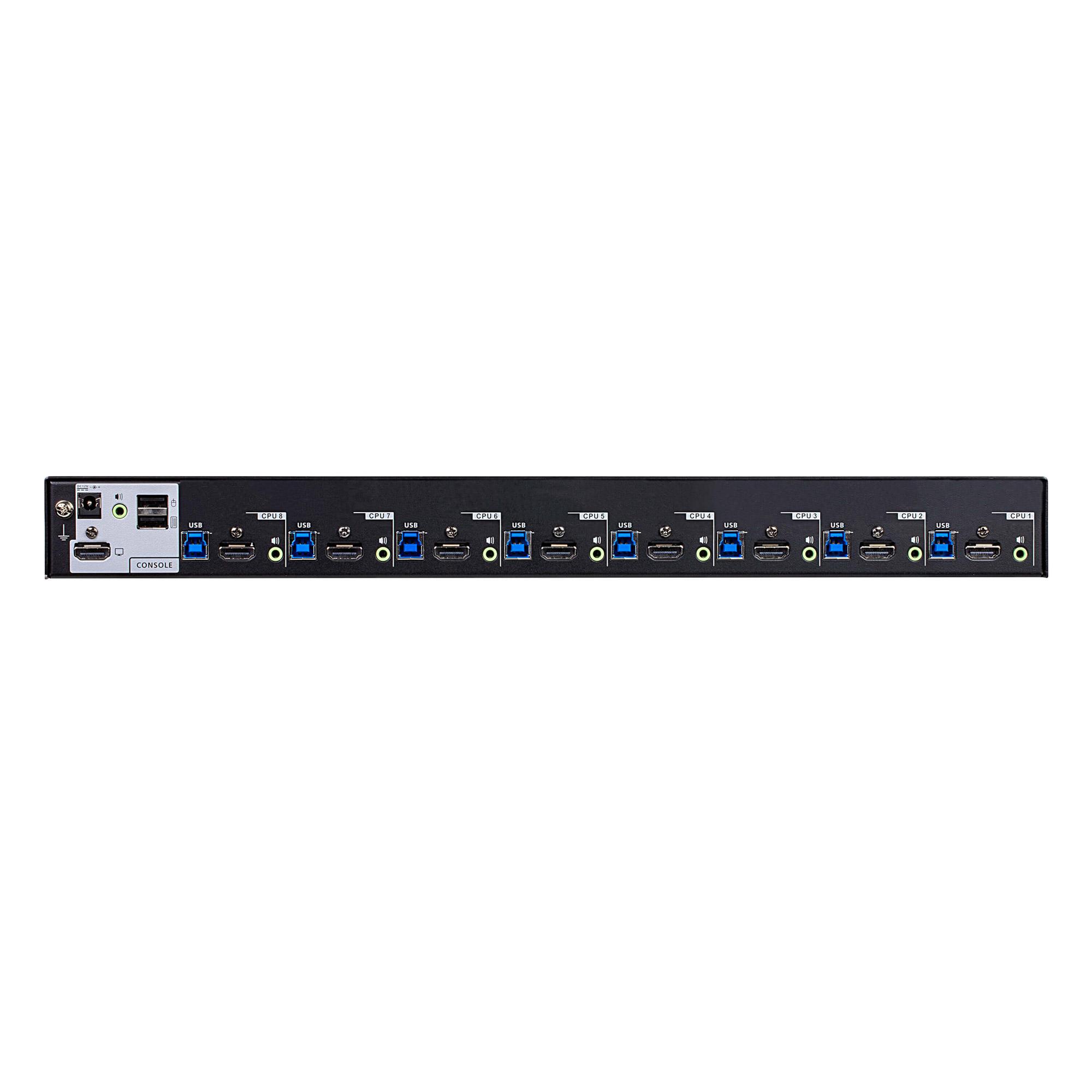 Aten Switch KVM HDMI 4K USB 3.0 a 8 porte