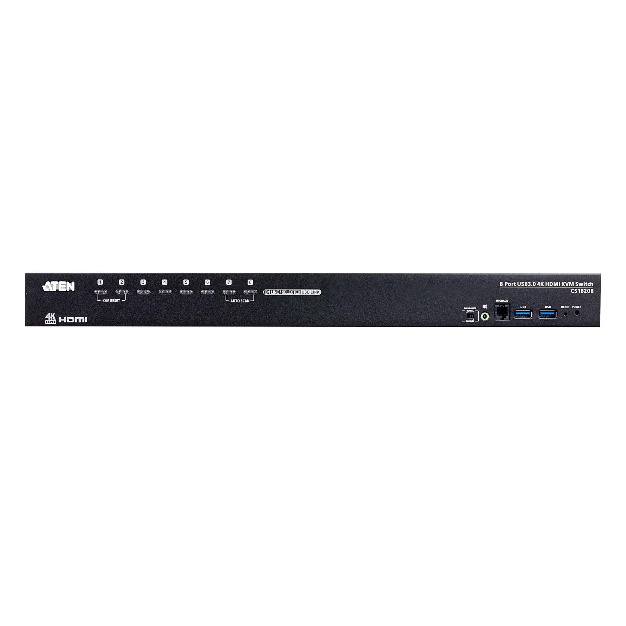 Aten Switch KVM HDMI 4K USB 3.0 a 8 porte