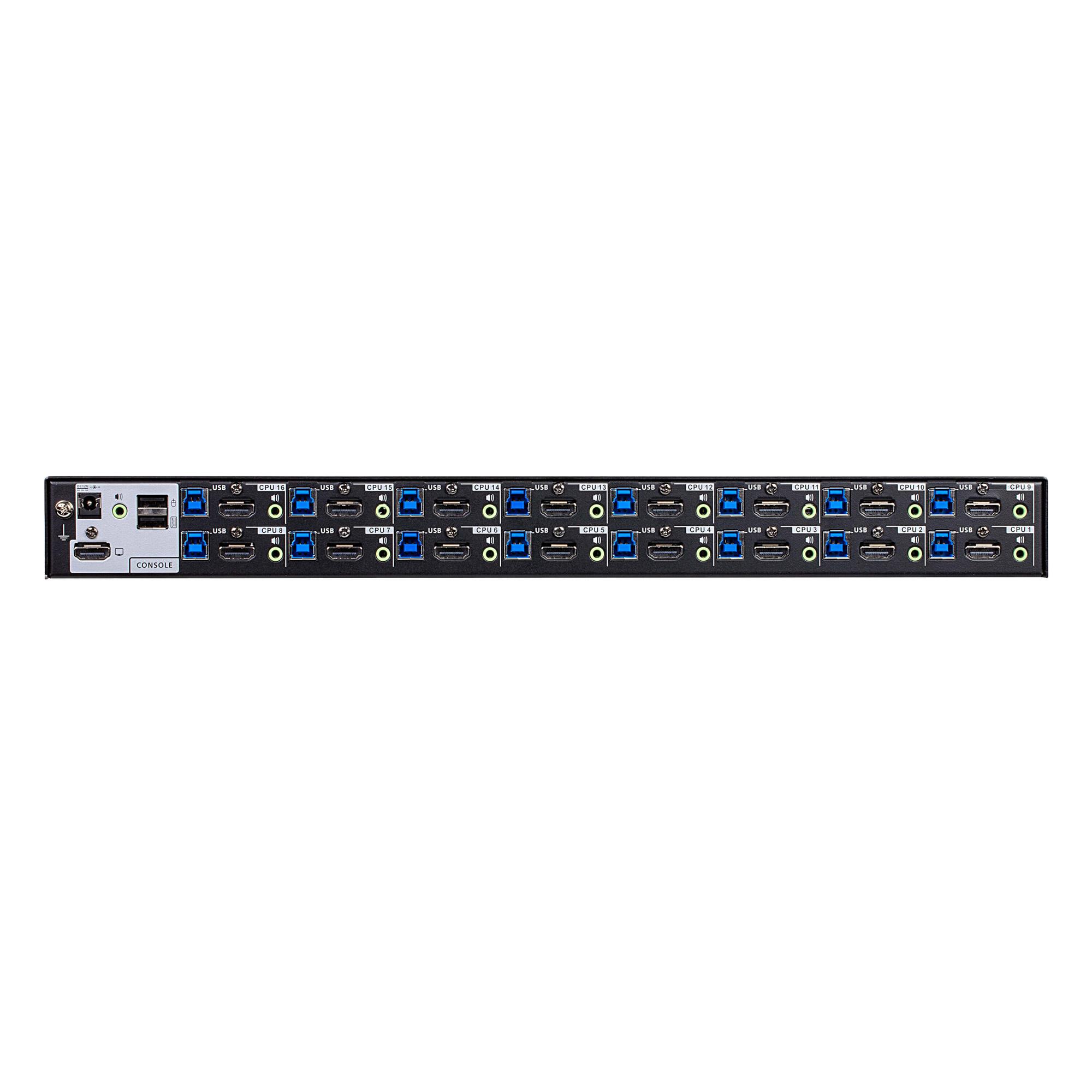 Aten Switch KVM HDMI 4K USB 3.0 a 16 porte