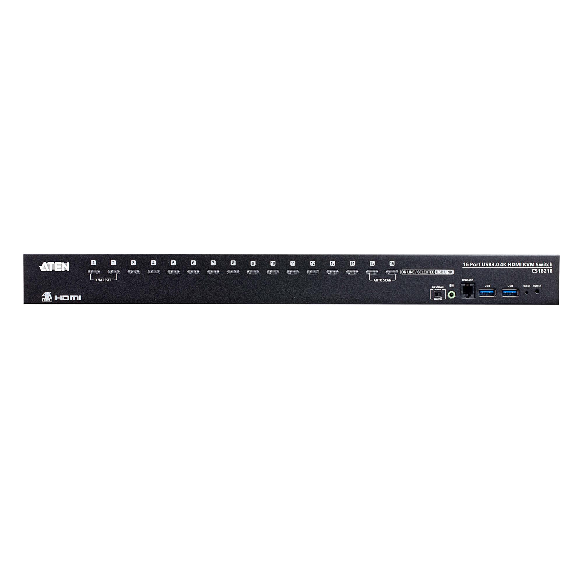 Aten Switch KVM HDMI 4K USB 3.0 a 16 porte