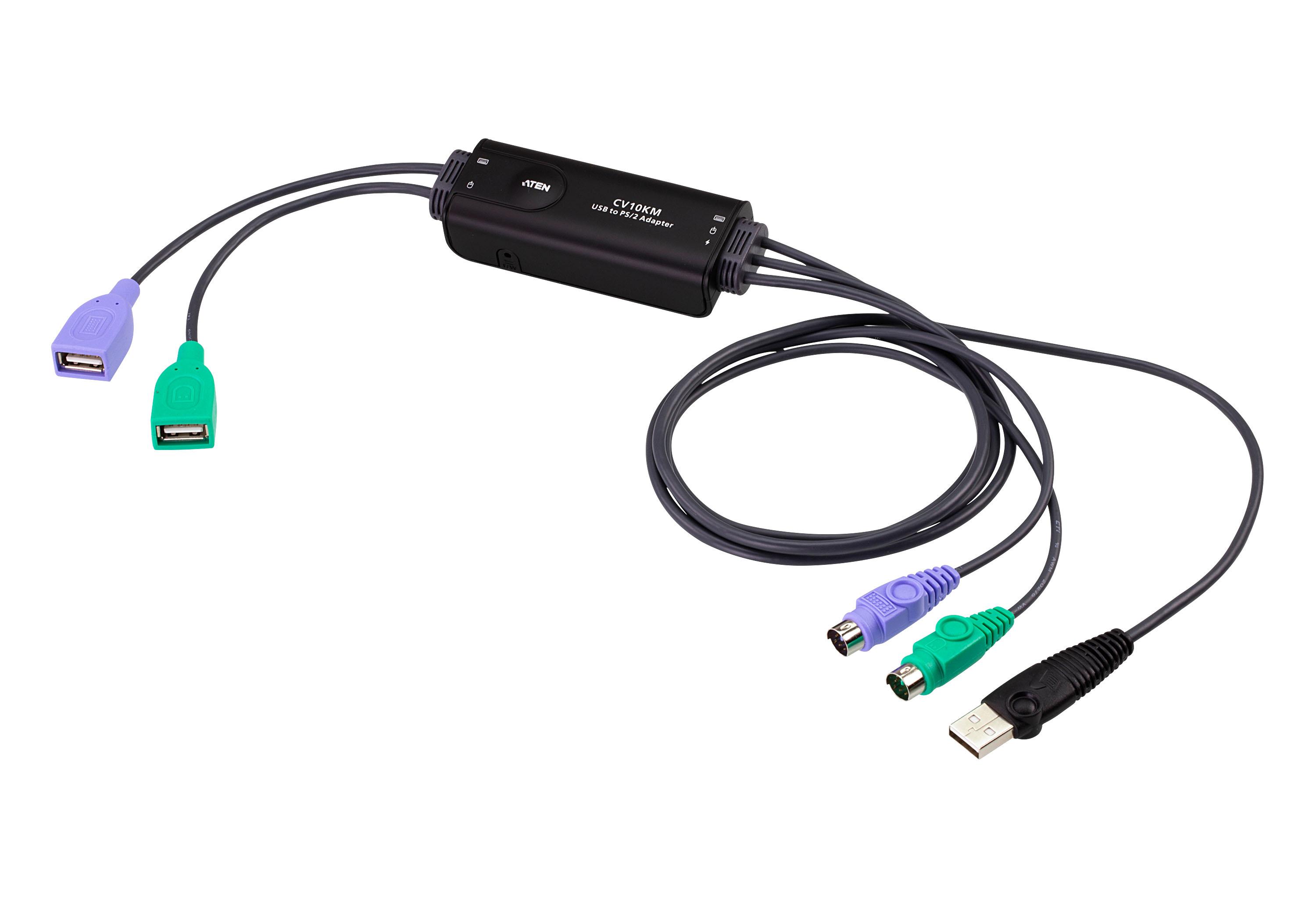 Aten Converts USB keyboard and mouse into PS/2 (80cm)