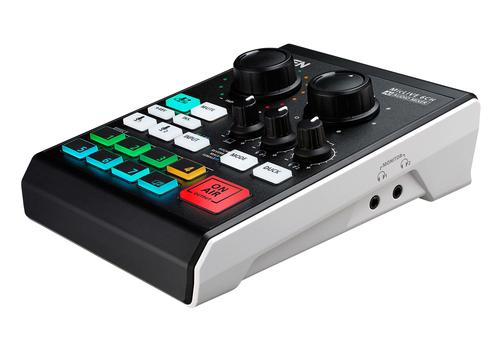 Aten MicLive 6-CH All-in-one AI-powered Audio Mixer with Streaming, External USB-C Recording (Custom Audio Effects)