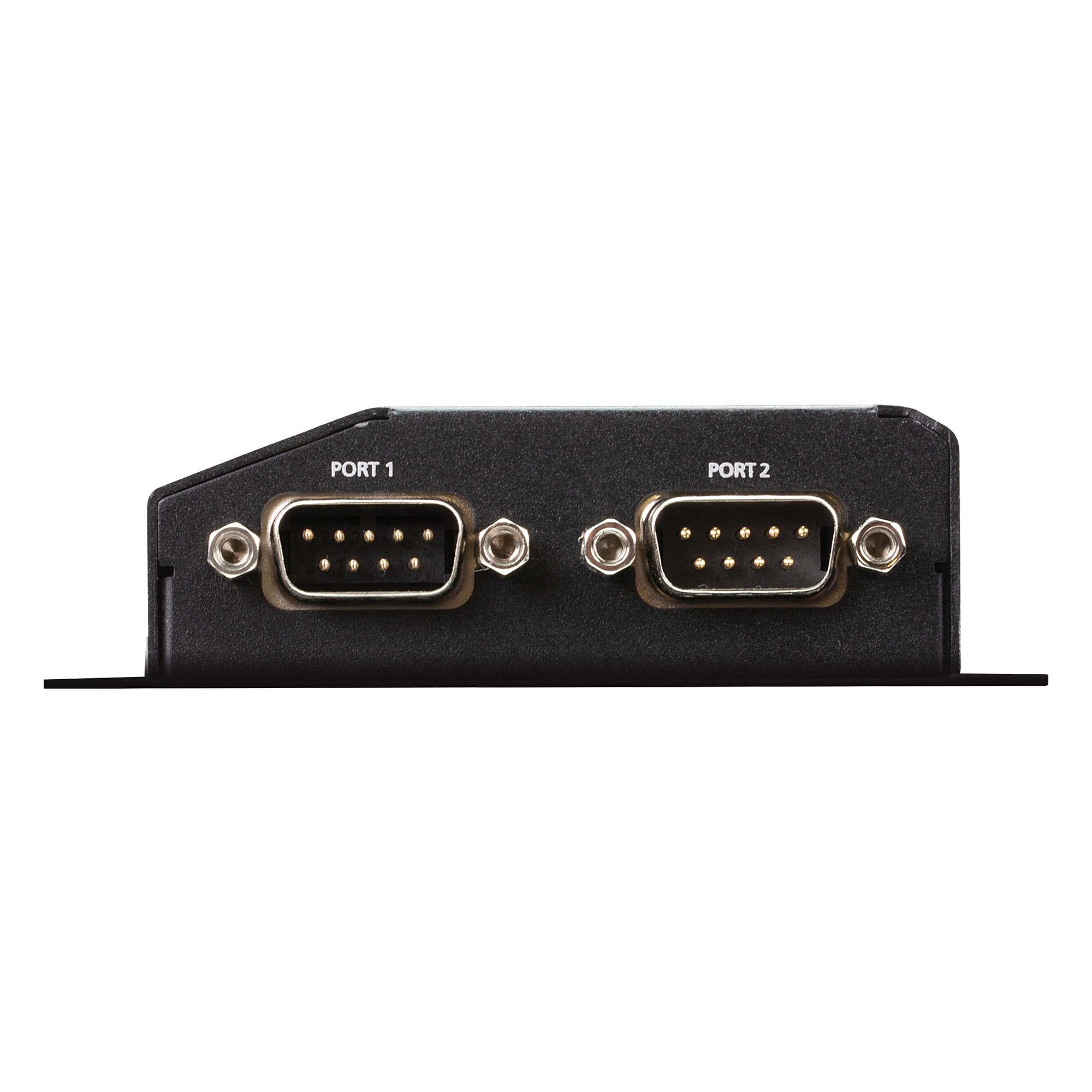 ATEN Secure Device Server RS-232/422/485 a 2 porte