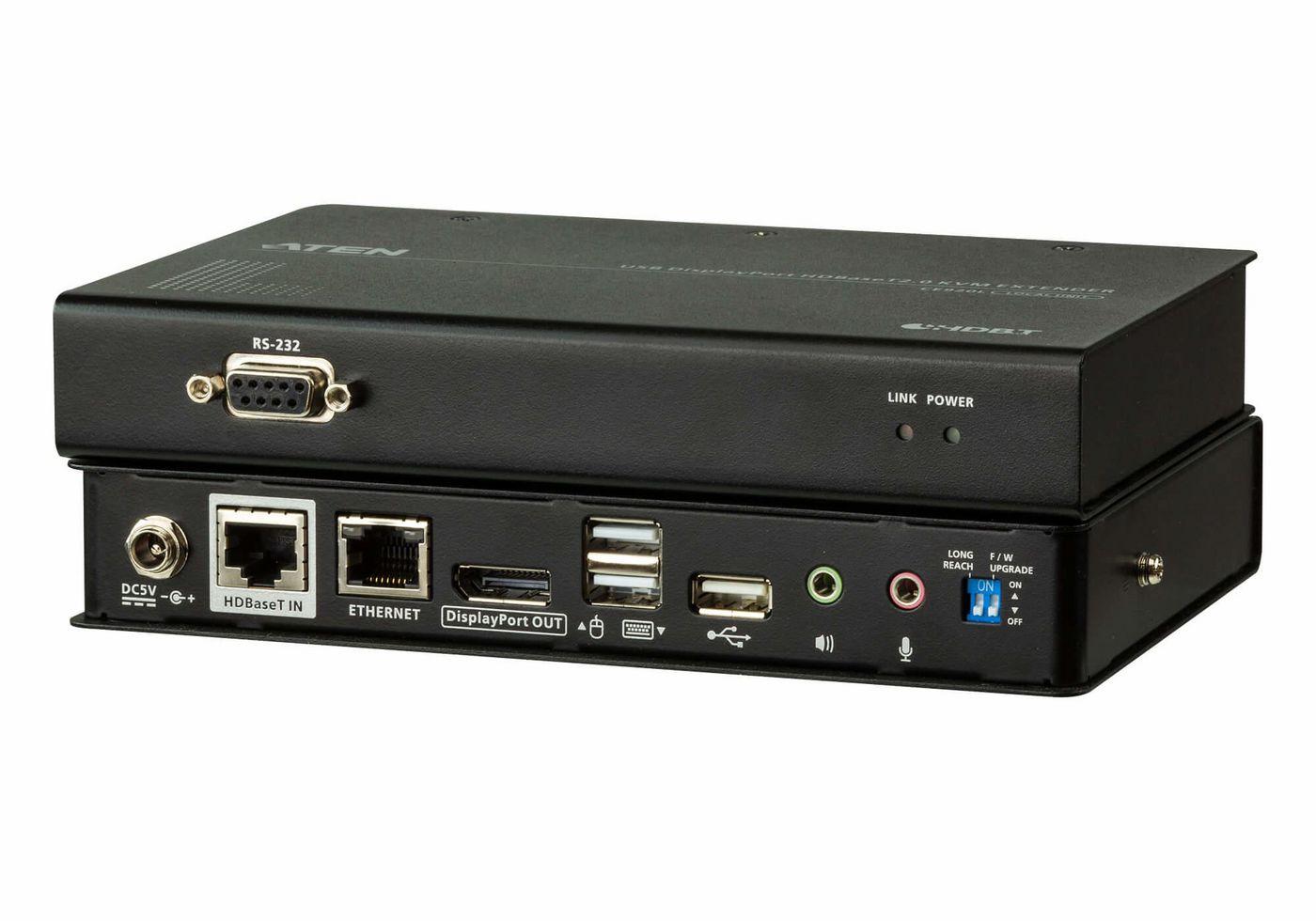 ATEN USB DisplayPort HDBaseT2.0 KVM Extender