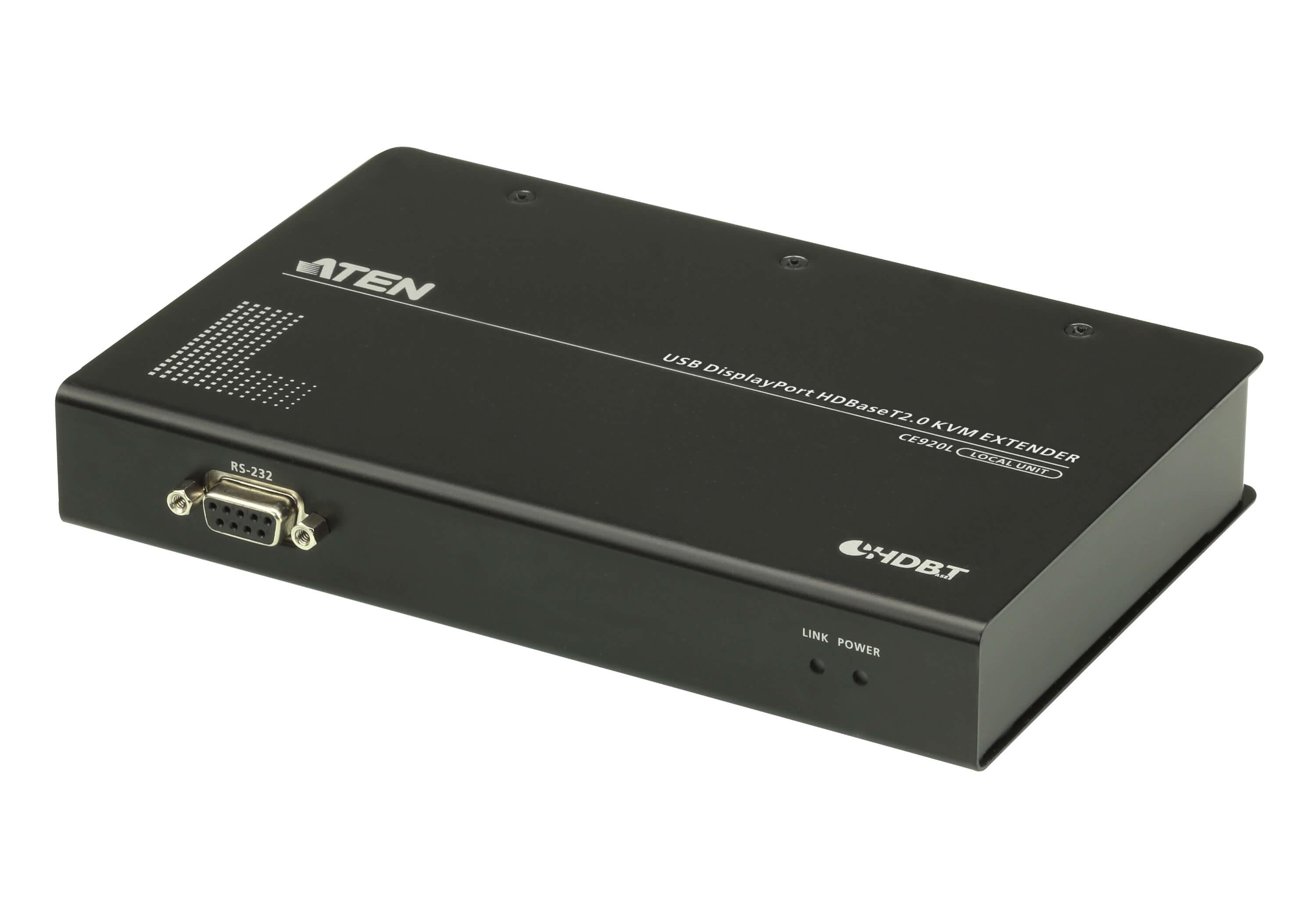ATEN - USB DisplayPort HDBaseT 2.0 KVM Extender (Local Unit) (4K up to 100m)