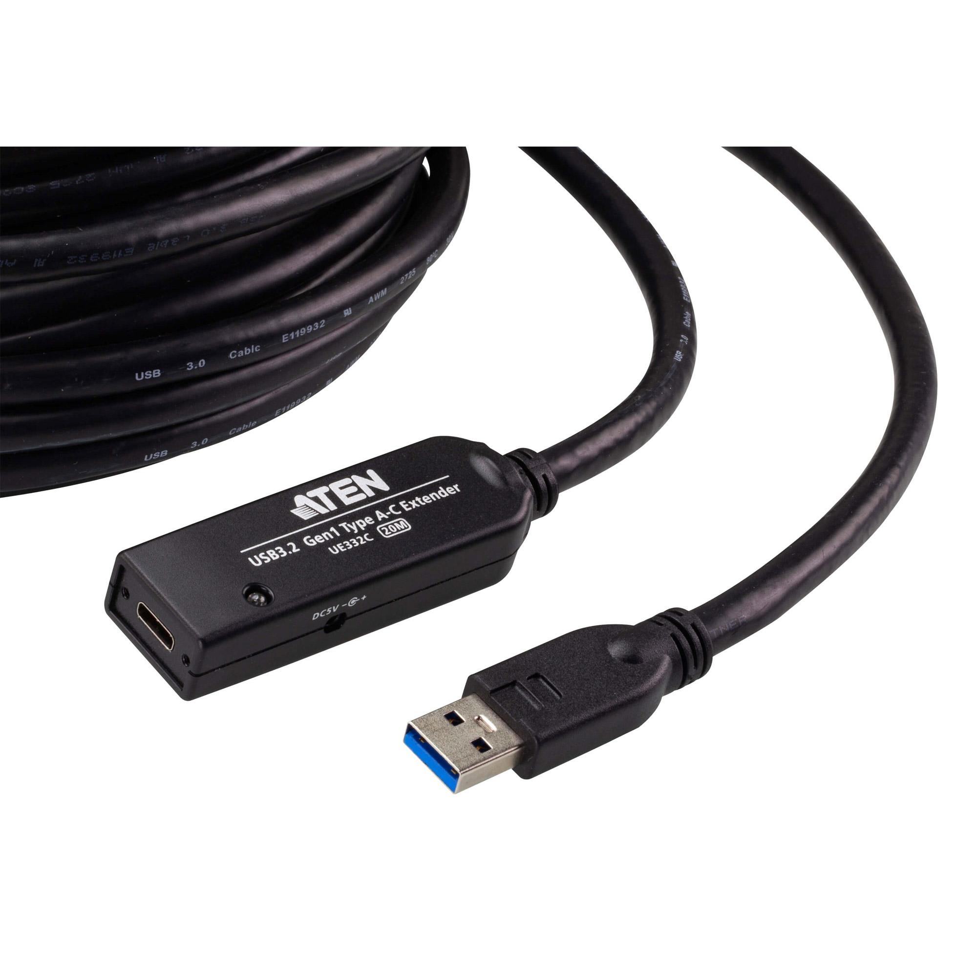 ATEN Cavo Extender USB 3.2 Gen1 da 20 M