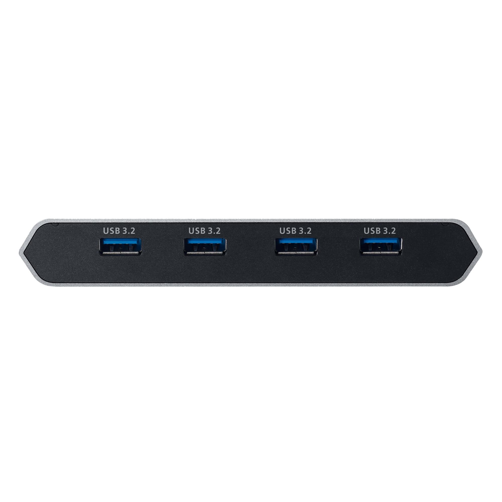ATEN Interruttore Dock KVM a 2 porte 4K DisplayPort USB-C con passaggio di alimentazione