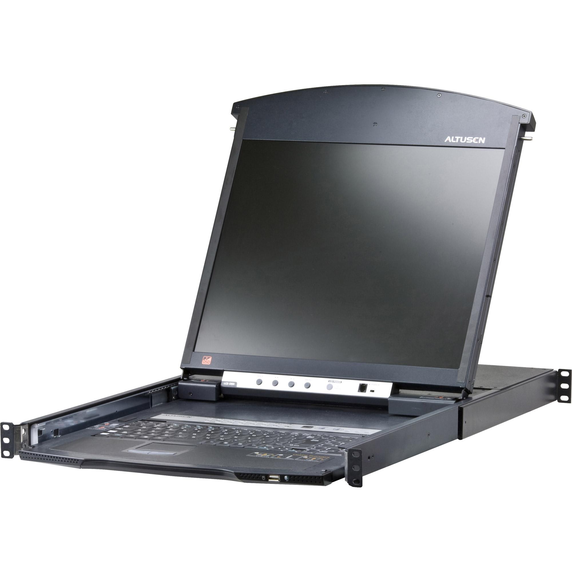 ATEN KL1516AIM switch per keyboard-video-mouse (kvm) Montaggio rack Nero