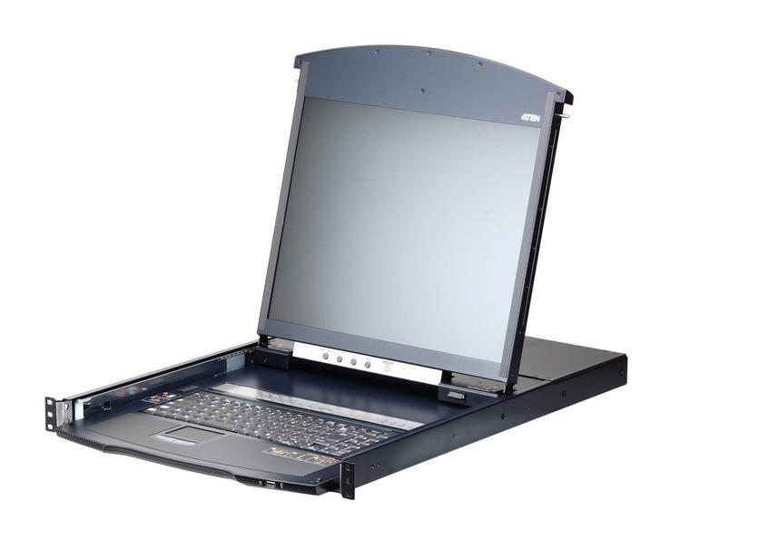 ATEN KL1116VN console a rack 48,3 cm (19") 1280 x 1024 Pixel Metallo Nero 1U