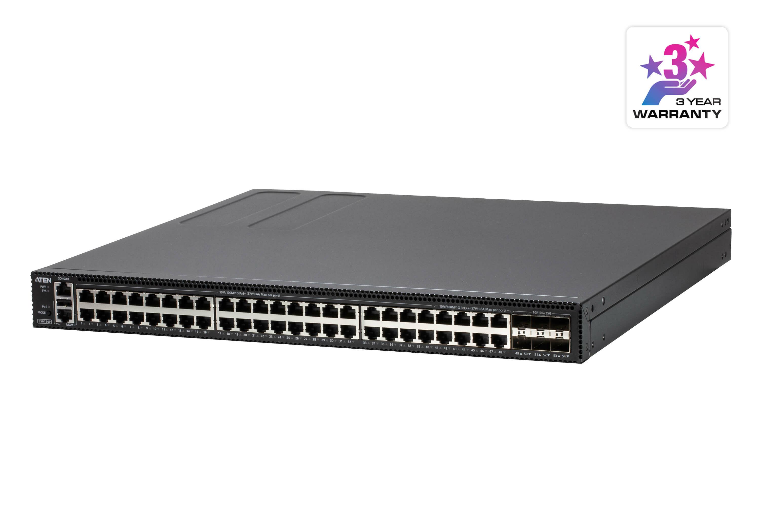 ATEN 54-Port GbE Managed Switch