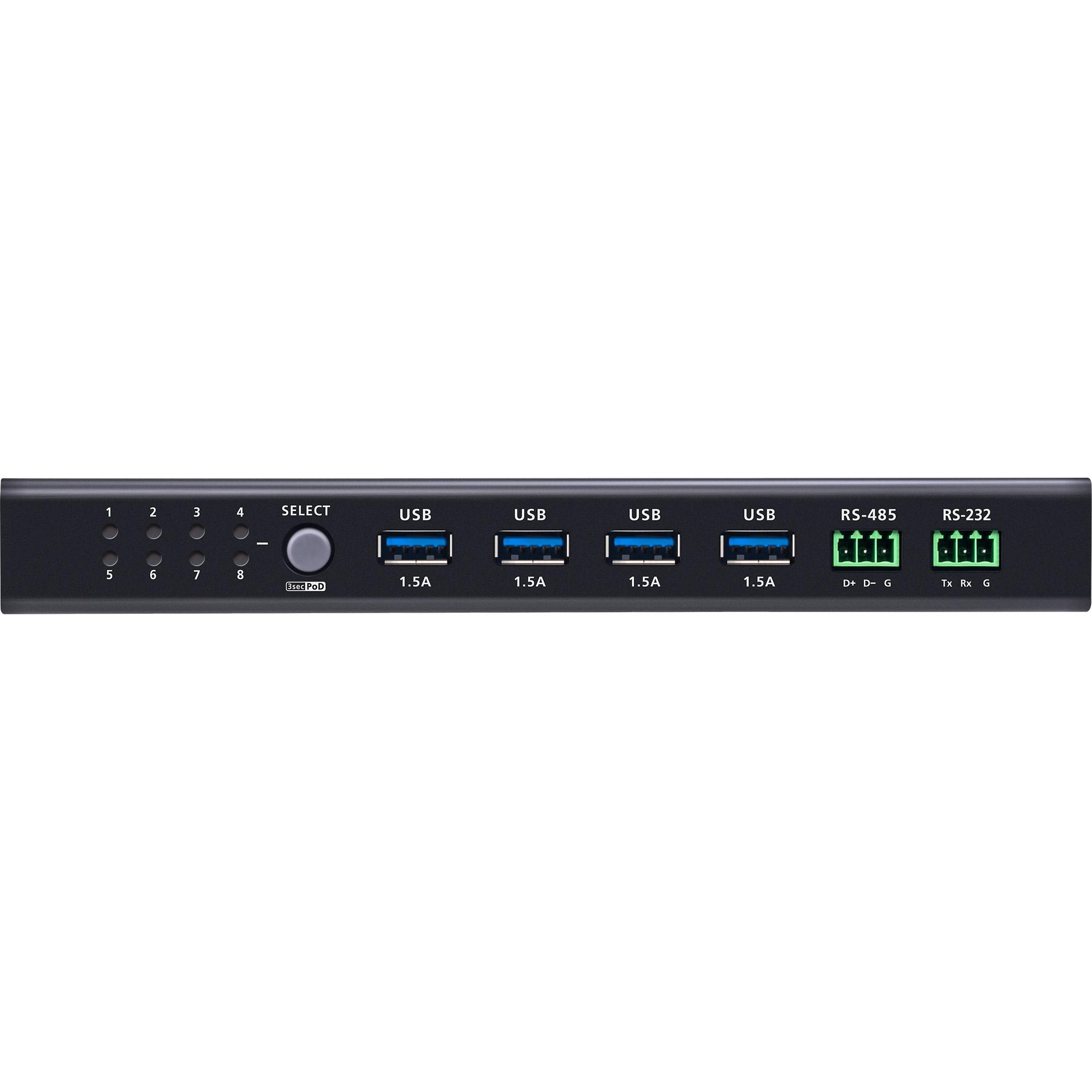 ATEN US3384I-AT switch per keyboard-video-mouse (kvm) Nero