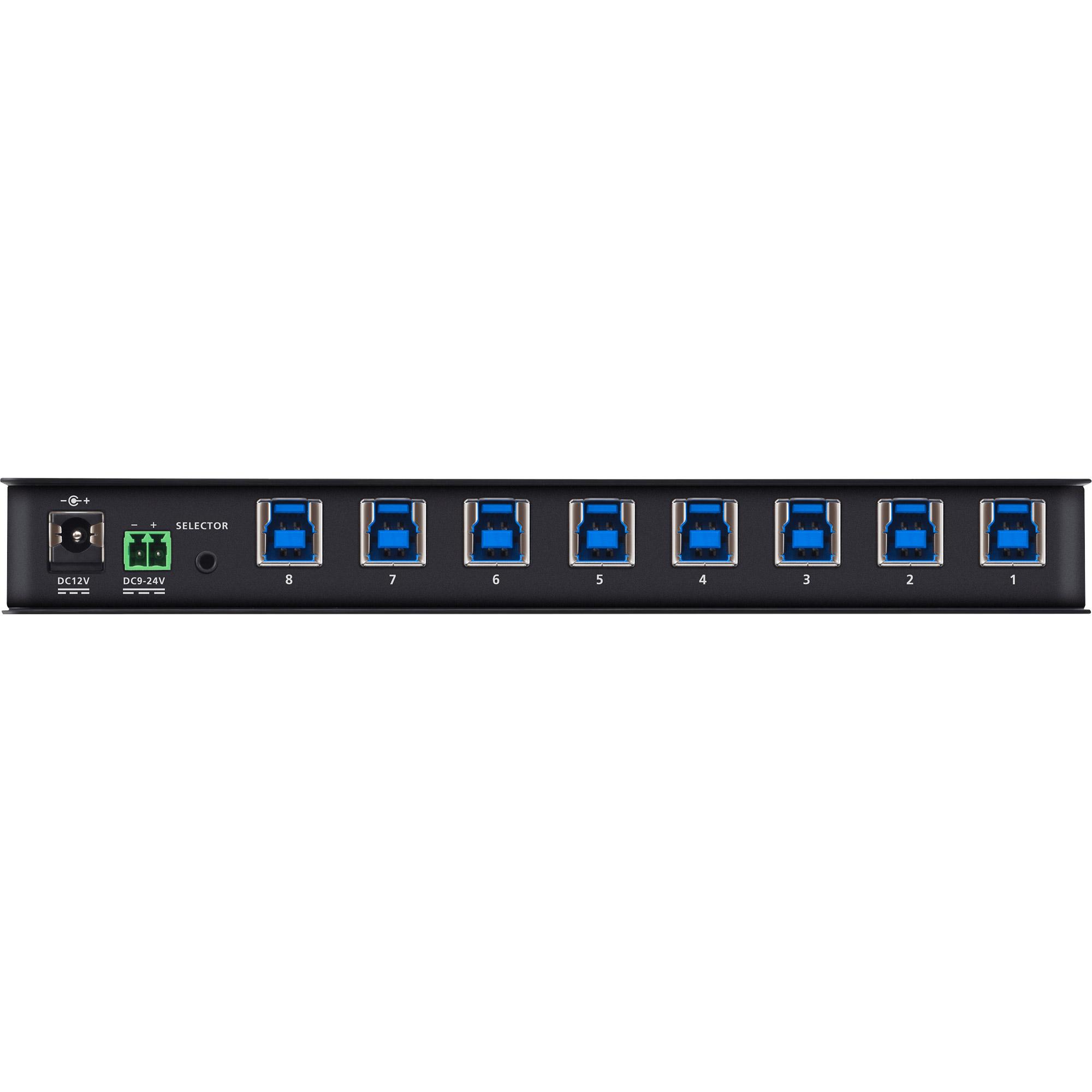 ATEN US3384I-AT switch per keyboard-video-mouse (kvm) Nero