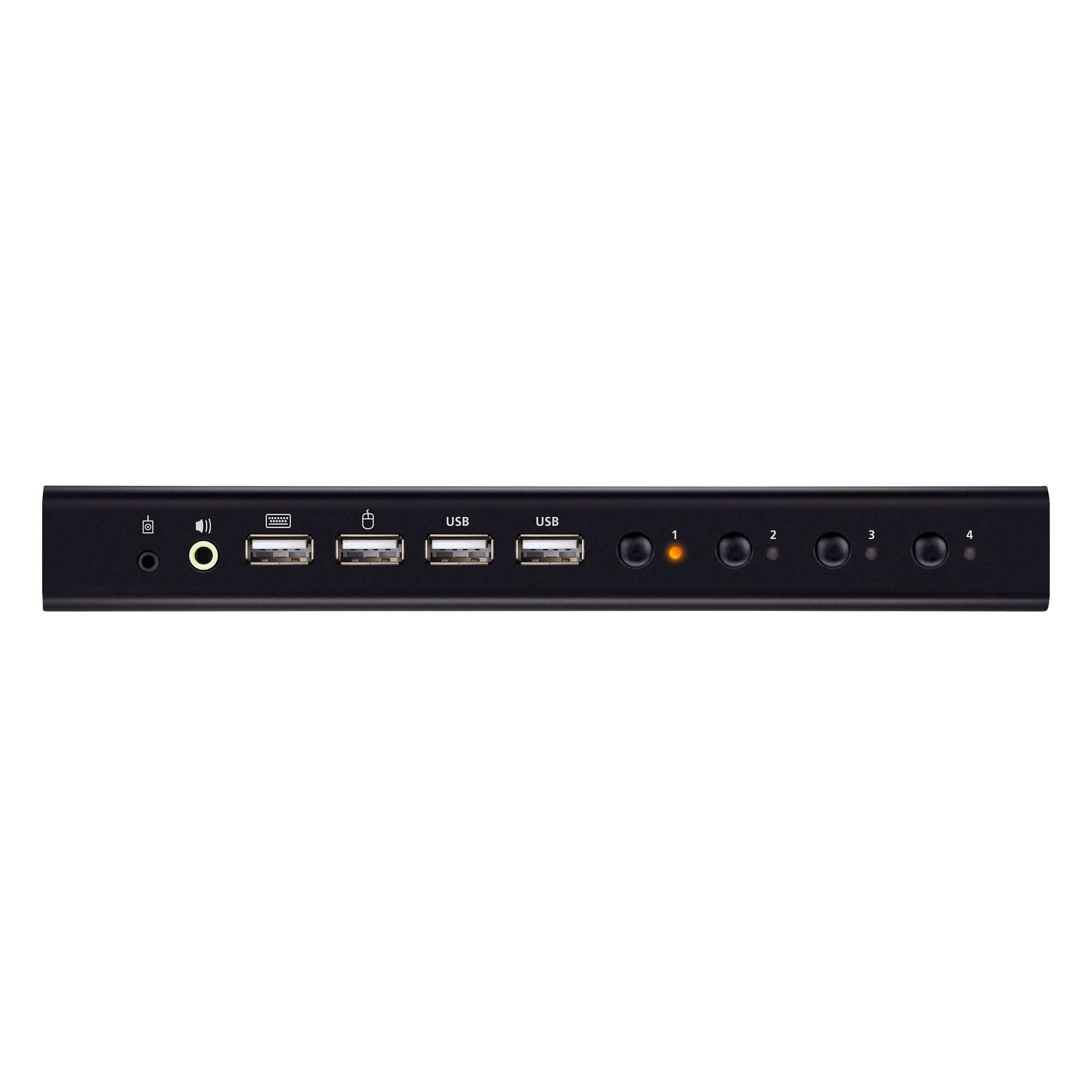 ATEN CS784H switch per keyboard-video-mouse (kvm) Nero