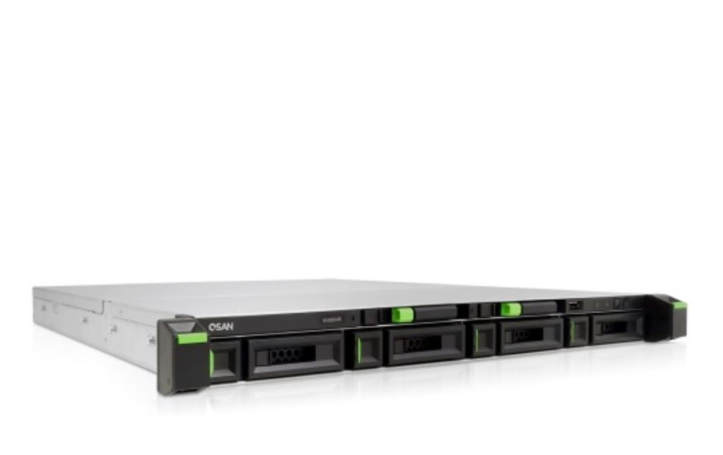 NAS Qsan XCubeNAS XN7004R - Rack 1U - 4 bay 2.5"/3.5" + 2 bay 2.5" (Senza HDD) - 8GB DDR4 U-DIMM (Max 64GB)