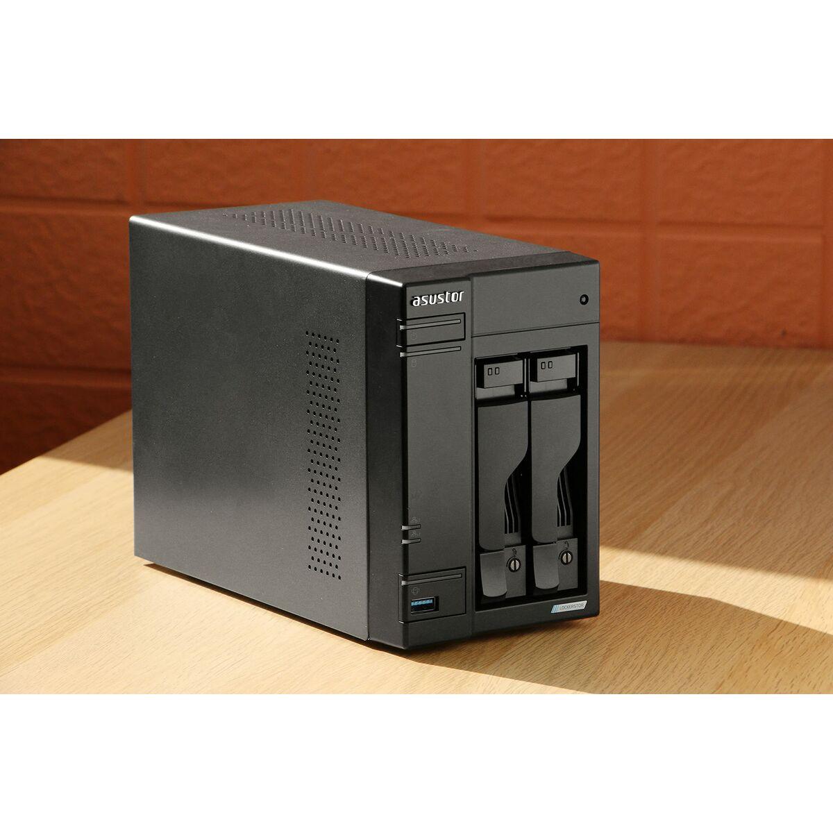Server NAS Asustor LOCKERSTOR 2 Gen2 (AS6702T) Desktop Collegamento ethernet LAN Nero N5105 [AS6702T]
