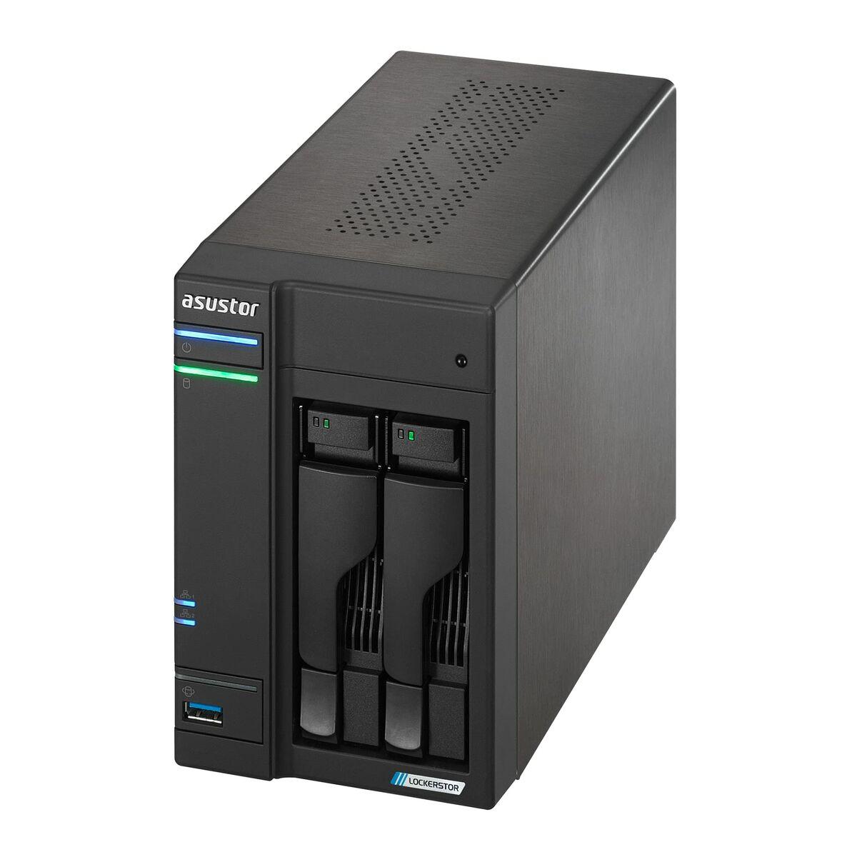 Server NAS Asustor LOCKERSTOR 2 Gen2 (AS6702T) Desktop Collegamento ethernet LAN Nero N5105 [AS6702T]