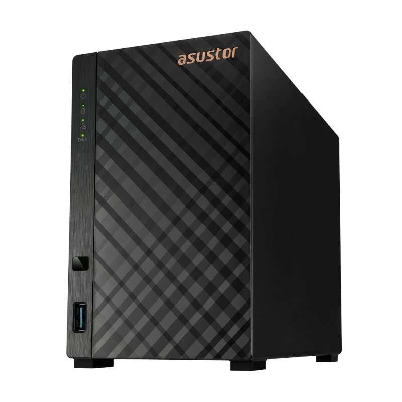 NAS ASUSTOR 2 BAIE RTD1619B 1GB DISKLES