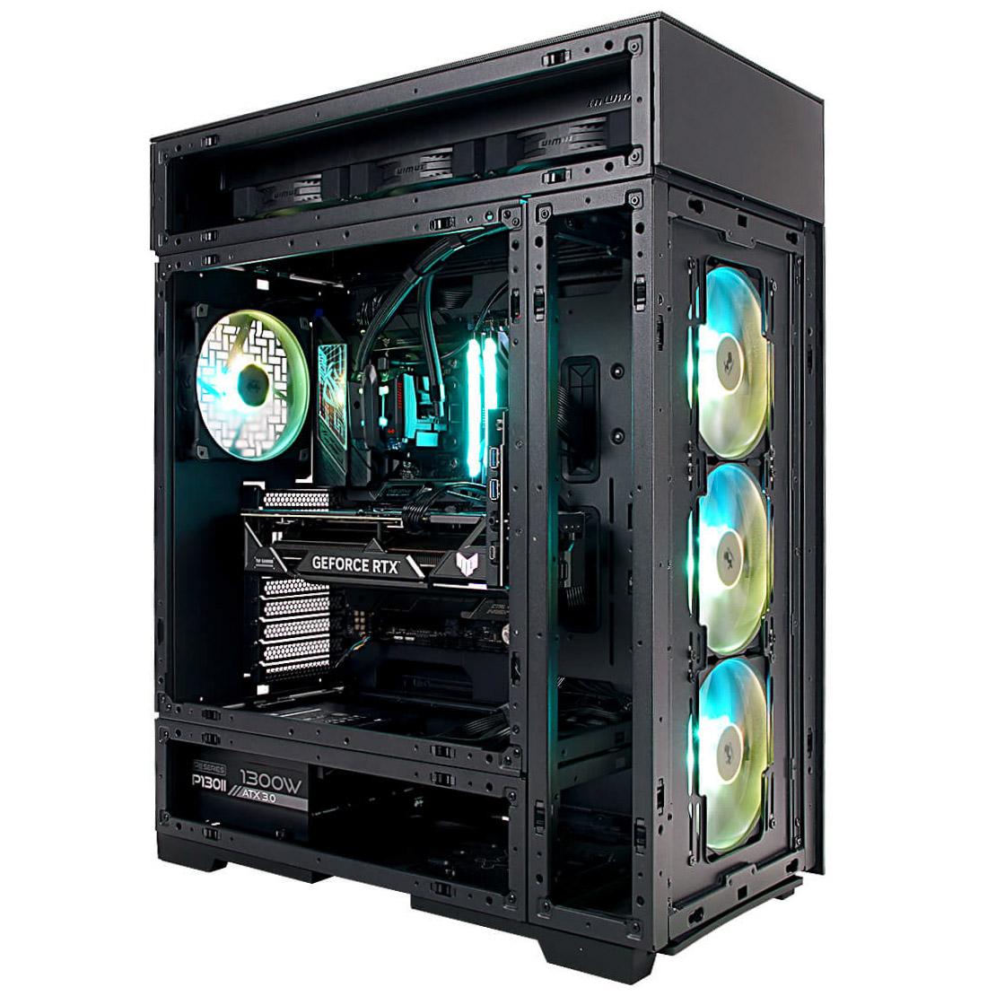 Vetro temperato Modfree Deluxe Big-Tower - nero