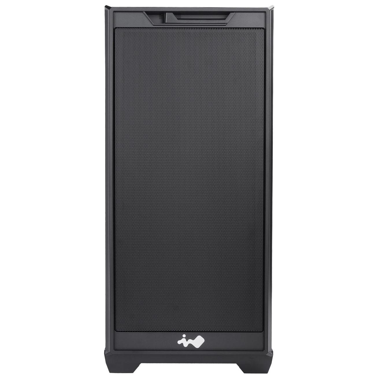 In Win Development D5 House - Black - Midi Tower a E -ATX (12 x 10 pollici - INWIN Neptune AN120 Ven Pre -INSTALLED - con opzio