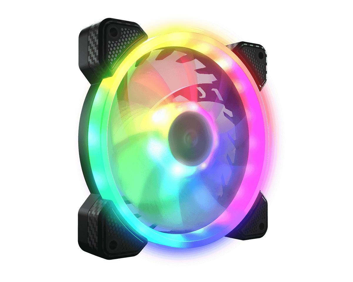 Cougar Vortex ArgBB VX120 PWM confezione da 3 prese d'aria aggiuntive 120mm - Illuminazione Argb - velocitÃƒÂ  massima 1500