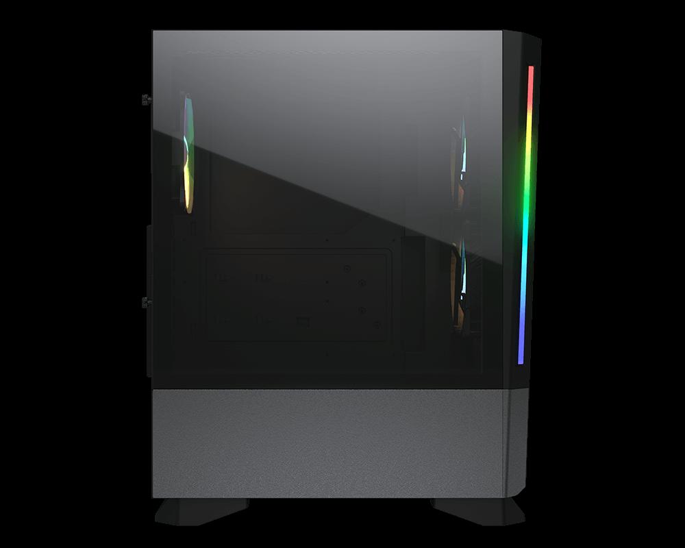 Cougar Case MX430 Air RGB Nero - Midi Tower - PC - Nero - ATX - micro ATX - Mini-ITX - Gaming - HDD - Performance (CGR-51C6B-AI