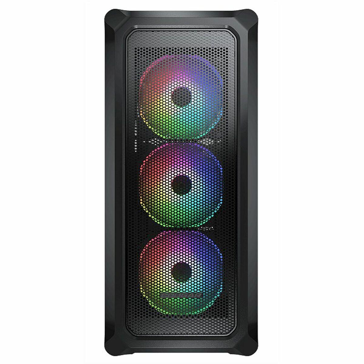Cougar Archon 2 Mesh RGB MIDI Box Micro Atx Torre, Mini -It e ATX - Lato di vetro temperato - Pannello anteriore concateo - LED