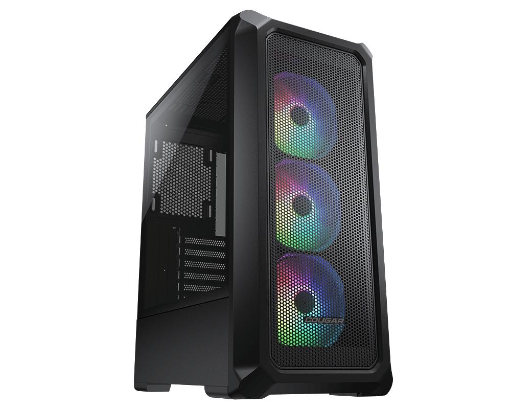 Cougar Archon 2 Mesh RGB MIDI Box Micro Atx Torre, Mini -It e ATX - Lato di vetro temperato - Pannello anteriore concateo - LED