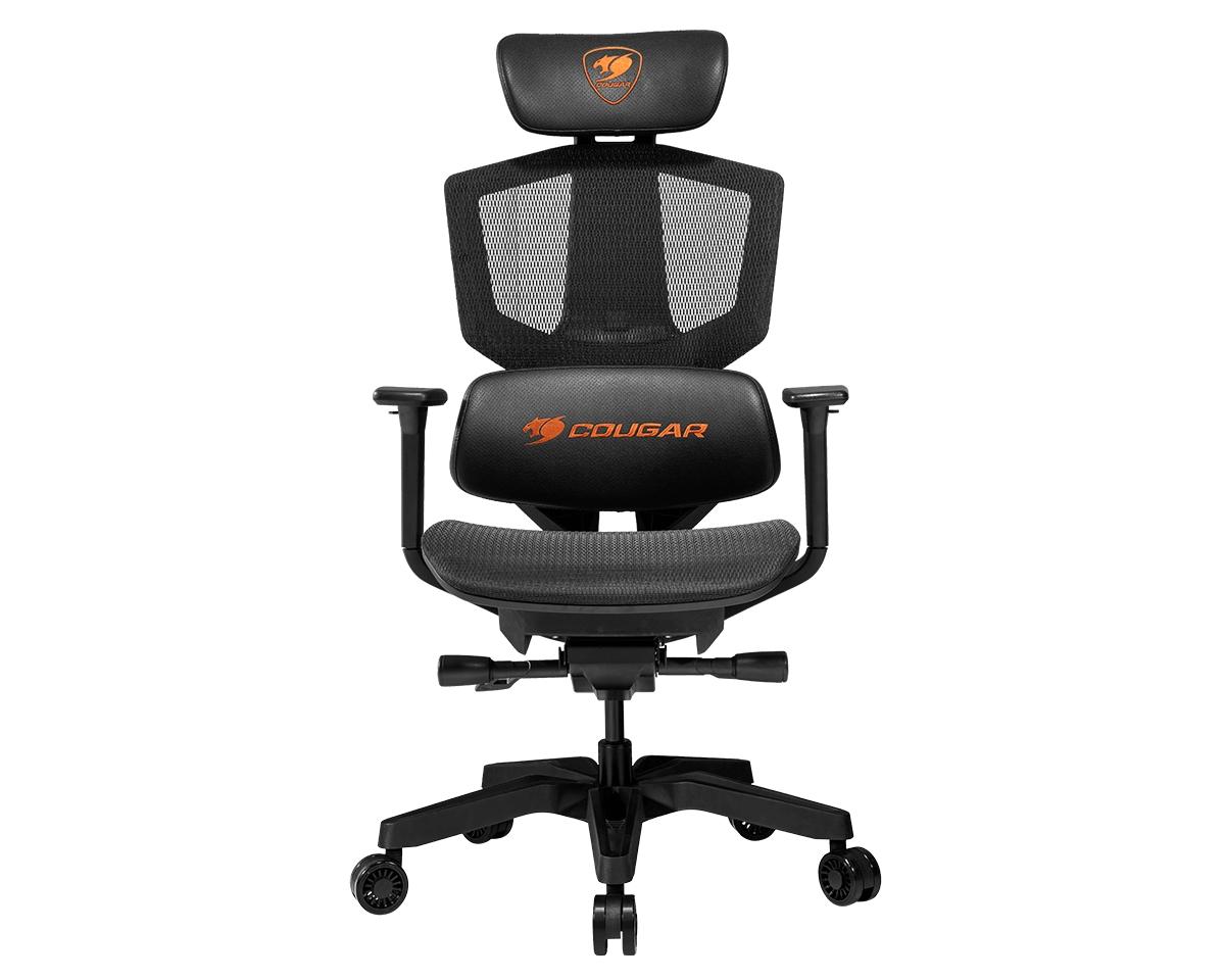 Cougar Argo One sedia da gioco ergonomica - quartier generale 3D - poggiatesta regolabile - Pistone a gas Classe 4 - Max .150 k
